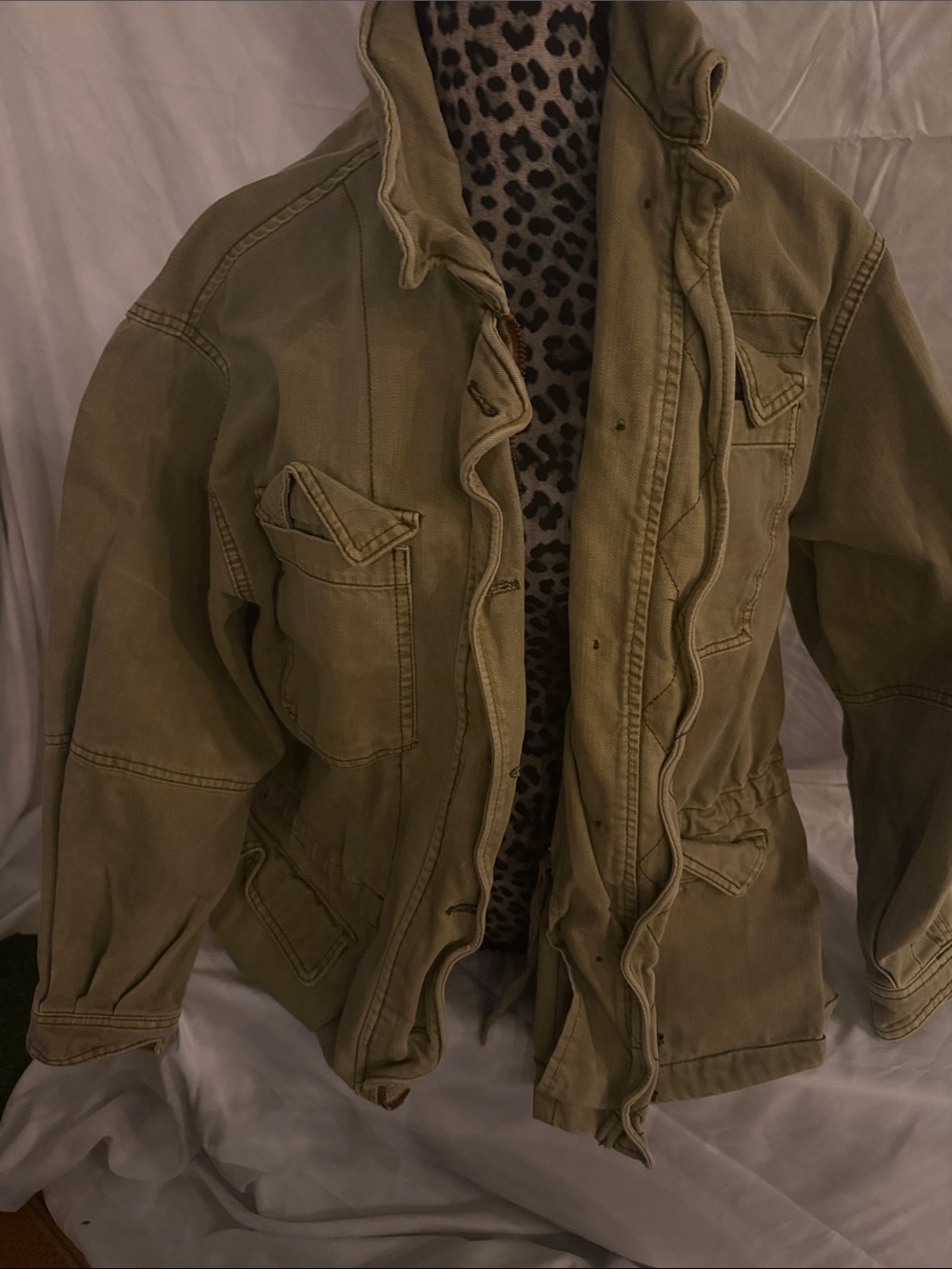 Free people cargo shacket